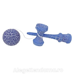 Kendama Profesională din Lemn Albastru – Model 92LF
